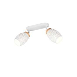 Light fixture Bidar 2xE14 matte white