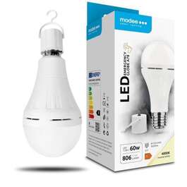 AVARIILAMP AKUGA MODEE E27 7,5W 806lm 2000mAh