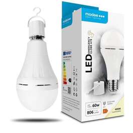 AVARIILAMP AKUGA MODEE E27 7,5W 806lm 2000mAh