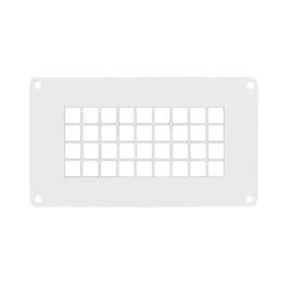 VENTREST METALL 140x80mm VALGE