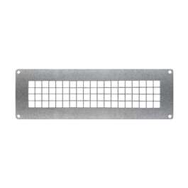 ILMANVAIHTOSÄLEIKKÖ METALLI 250x80mm TSINGITUD ILMANVAIHTOSÄLEIKKÖ METALLI 250x80mm TSINGITUD