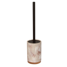 TOILET BRUSH +HOIDJA BADE TRAVERTINE TEAK TOILET BRUSH +HOIDJA BADE TRAVERTINE TEAK
