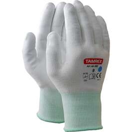Tamrex Cut-Resistant Gloves, Class 3, PU, Size 9