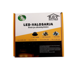 VALGUSTI SAUNA LED 12X0,2W MATT BLACK VALGUSTI SAUNA LED 12X0,2W MATT BLACK