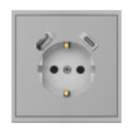 PISTIKUPESA BORA 1-NE +USB+C HALL PISTIKUPESA BORA 1-NE +USB+C HALL