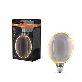 Lamppu OSRAM 4W E27 O-LED GLOBE 183 himmennettävä savunvärinen 110 lm Lamppu OSRAM 4W E27 O-LED GLOBE 183 himmennettävä savunvärinen 110 lm