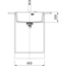 VALAMU GR.FRANKE MRG 610-54A MATT MUST