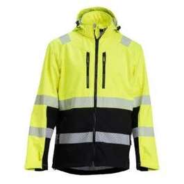 Wortex 927 Softshell Hi-Vis Jacket Yellow/Black
