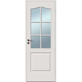 INTERIOR DOOR  CREMONA 6RK 9X21 LEFT WHITE  CREPI