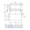SUITSUTORU ÜLEMINEK 180/150MM MUST SUITSUTORU ÜLEMINEK 180/150MM MUST