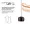 VALGUSTI BALLINI 1x7W LED 210lm MUST VALGUSTI BALLINI 1x7W LED 210lm MUST