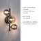 Popsicle LED Wall Light Fixture 3x G9 3W 300 lm Black Popsicle LED Wall Light Fixture 3x G9 3W 300 lm Black