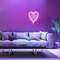 LIGHT FIXTURE  NEON-HERZ LED 9W ROOSA SEINA