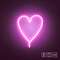 LIGHT FIXTURE  NEON-HERZ LED 9W ROOSA SEINA