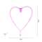LIGHT FIXTURE  NEON-HERZ LED 9W ROOSA SEINA