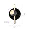 VALGUSTI JARIK LED 1-NE 6,5W 250lm MUST VALGUSTI JARIK LED 1-NE 6,5W 250lm MUST