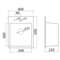VALAMU GRAN.AQUALINE QUADRO 40 40X50CM HALL VALAMU GRAN.AQUALINE QUADRO 40 40X50CM HALL