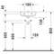 VALAMU DURAVIT D-CODE 36X27CM VALGE SEG.AUK VASAK
