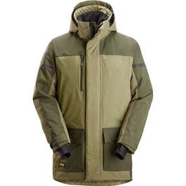 SNICKERS AllroundWork Waterproof Parka Khaki L
