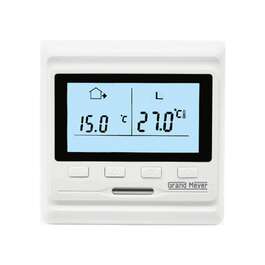 TERMOSTAAT GRAND MEYER HW500 VALGE TERMOSTAAT GRAND MEYER HW500 VALGE