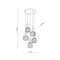VALGUSTI SOPHIA COGNAC TK 11043 5x10W E14 RIPP