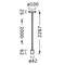 VALGUSTI LAEROSETT NEEDLE 1906 E27 KREEM M. 2200mm VALGUSTI LAEROSETT NEEDLE 1906 E27 KREEM M. 2200mm