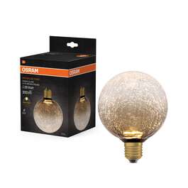 PIRN OSRAM KRAKLEE LED 3,5W E27 ÜMAR PRUUN 125mm PIRN OSRAM KRAKLEE LED 3,5W E27 ÜMAR PRUUN 125mm