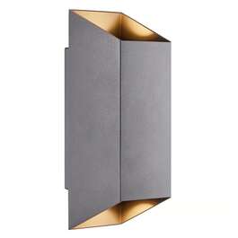 Светильник NICO SQUARE 22 GU10 макс. 2×35 Вт, серый, IP54