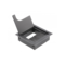KAABLIHOIDIK 80X80MM KAABLIAVA KATE MUST KAABLIHOIDIK 80X80MM KAABLIAVA KATE MUST