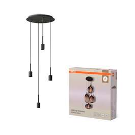KATTOKRUUNU  LAEROSETT NEEDLE 1906 4XE27 SOKLID T.HALL