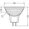 BULB OSRAM 4,9W/927/36 GU5,3 12V LED FS1 350lm DIM BULB OSRAM 4,9W/927/36 GU5,3 12V LED FS1 350lm DIM