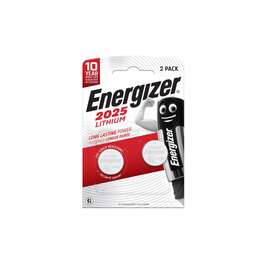 BATTERIES  ENERGIZER CR2025 LITHIUM BP2/ 2tk