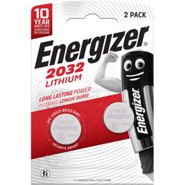 PATAREI ENERGIZER CR2032 LITHIUM BP2/ 2tk PATAREI ENERGIZER CR2032 LITHIUM BP2/ 2tk