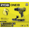 AKULÖÖKPUURTRELL+TASKULAMP RYOBI RPD18-2C20ST