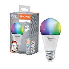 ЛАМПОЧКА LEDVANCE SMART 9W E27 LED WI-FI CLA60  RGBW