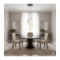 Light Fixture Sophia Cognac 5xE14 LED 10W White Pendant Light Fixture Sophia Cognac 5xE14 LED 10W White Pendant