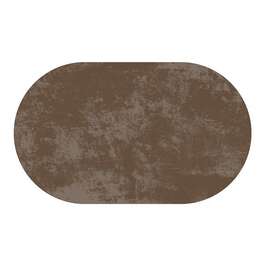 Universal Carpet 066 Oval 67x120 cm Brown