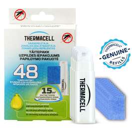 SÄÄSEPELETAJA THERMACELL TÄITEKOMPLEKT 48H CITRID. SÄÄSEPELETAJA THERMACELL TÄITEKOMPLEKT 48H CITRID.