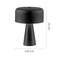 VALGUSTI PENTO 25W E27 Ø265mm MUST LAUA VALGUSTI PENTO 25W E27 Ø265mm MUST LAUA