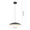 VALGUSTI LENTE LED 23W 3200lm Ø500mm MUST RIPP VALGUSTI LENTE LED 23W 3200lm Ø500mm MUST RIPP