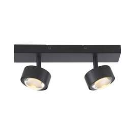 Светильник KULU 2X4,8W GX53 450lm чёрный