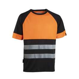T-SÄRK DIMEX 4527R+ Hi-Vis CL1 ORANŽ/MUST M T-SÄRK DIMEX 4527R+ Hi-Vis CL1 ORANŽ/MUST M