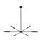 VALGUSTI NIVA BLACK TK 18223 LED 6x5W 2000lm RIPP