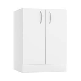 KITCHEN SINK CABINET 600X600 white