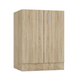 KITCHEN SINK CABINET 600x600 light oak