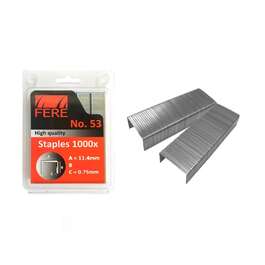 STAPLES  NOVIPRO N53 6MM 1000TK/PAKK