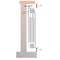 ALUM.RADIAATOR BIMETALL STYLE+ 500 1 RIBI VALGE
