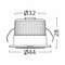 Valaisin BRAYTRON 3-in-1 3W LED 260 lm IP54 Valaisin BRAYTRON 3-in-1 3W LED 260 lm IP54