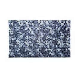 DUST MAT STONE 45X75 CM BLUE 011