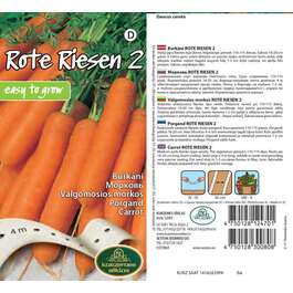 SEEMNED PORGAND ROTE RIESEN 2 4M LINDIL